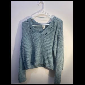 Me to We blue sweater